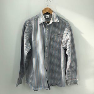 Sean John striped button-down shirt